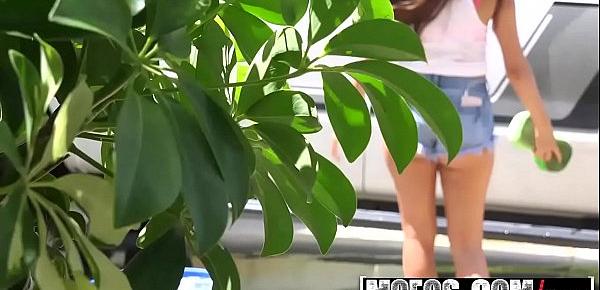 Mofos - Pervs On Patrol - Teen Spinners Wet T-Shirt Car Wash starring Zaya Cassidy